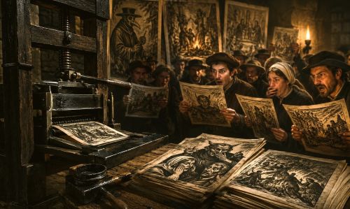 Pushing Propaganda: How the Printing Press Weaponized Fear, Scandal, and Lies