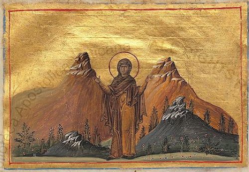 Lies about Leading Ladies: How Christianity Rewrote Women’s Authority 9 Icon of Saint Thecla from the 11th century Menologion of Basil II