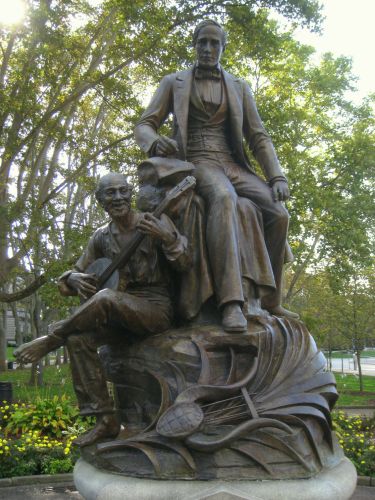 Beautiful Dreamer: Stephen Foster and the Troubled Birth of American Popular Music 5 Stephen Foster sculpture in Schenley Plaza, Pittsburgh