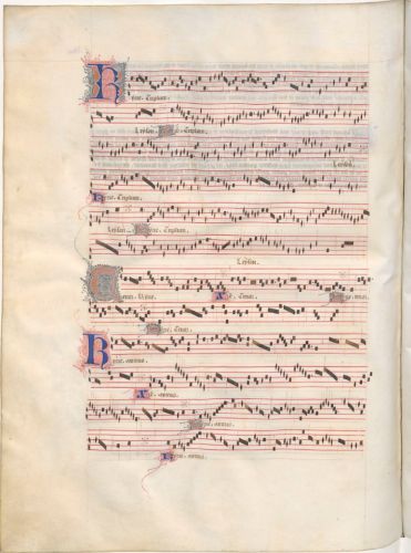 The Kyrie from Machaut's Messe de Nostre Dame