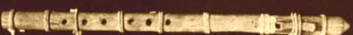 A traditional Yuchi flute