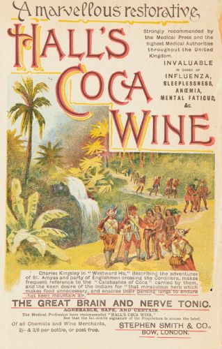 Hall's Coca Wine : a marvellous restorative / Stephen Smith & Co. 1890-1899