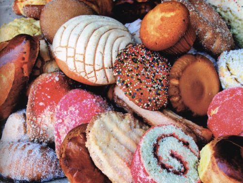 Pan dulce comes in different shapes, colors and sizes
