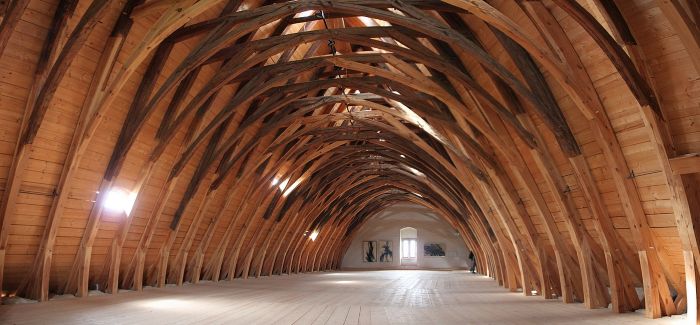 Grain House floor of Mildenstein Castle (built around 1395)