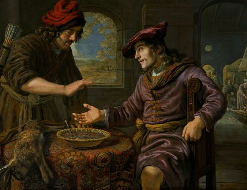 Esau and the Mess of Pottage, by Jan Victors (1619–1676)