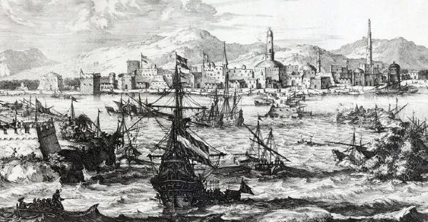 How Coffee Beans Reached America and Became an Atlantic Commodity of Empire 4 View of Mocha during the second half of the 17th century