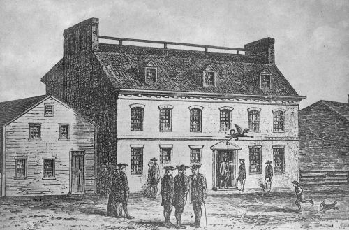 How Coffee Beans Reached America and Became an Atlantic Commodity of Empire 12 The Green Dragon Tavern, a coffeehouse in Boston