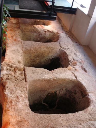 Ancient Roman garum factory in Portugal