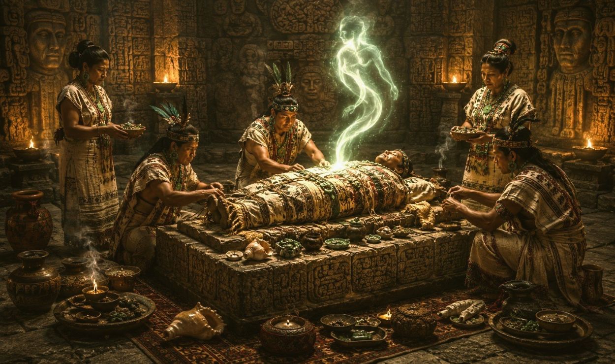 Maya Rutural Maya Death Rituals and the Otherworld
