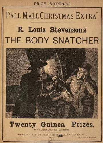 Stealing the Dead: Resurrection Men and Body Snatching in 19th-Century Britain 10 Illustration accompanying the appearance of Robert Louis Stevensonโs โThe Body Snatcherโ in Paul Mall magazine, 1883