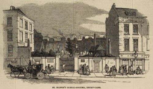 Stealing the Dead: Resurrection Men and Body Snatching in 19th-Century Britain 13 Illustration an overflow burial ground for the parish of St Martin in the Field, Drury Lane, as pictured in an 1849 issue ofย The Illustrated London News