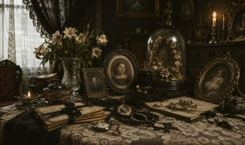 Memento Mori: Keeping the Dead Alive in the Victorian Era 2 Illustration of Victorian photographs