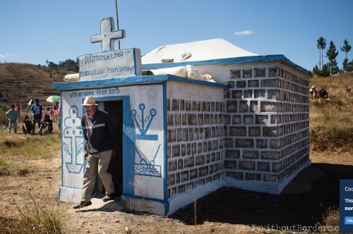 A family crypt in Madagascar