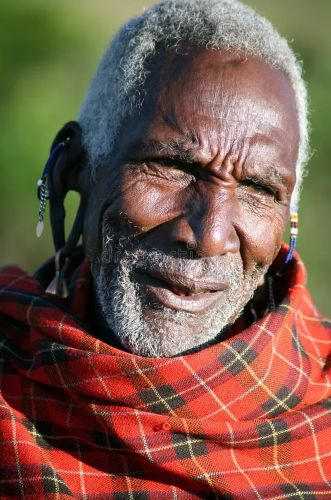 Death as Passage: Mourning and Ancestors in Ancient African Cultures 13 Masai tribal elder in Kenya