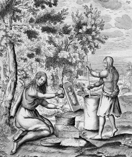 Depiction of Haudenosaunee women