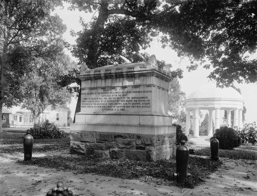 The Civil War Unknowns Monument c. 1900