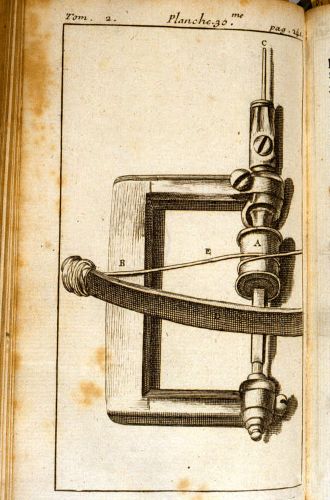Doctor Fauchard's late 17th century dentist's drill