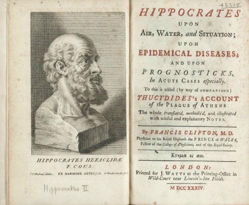 Ancient Medical Charlatans: Quackery, Healing, and the Marketplace of Trust 6 Writings by Hippocrates