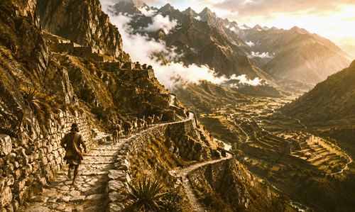 Qhapaq Ñan: The Inka Road Network That Made an Empire 2 Illustration of Inka road structure