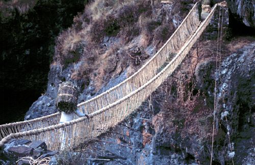 Qhapaq Ñan: The Inka Road Network That Made an Empire 7 Queshuachaca bridge