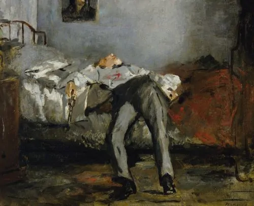 Le Suicidé by Édouard Manet, c. 1877