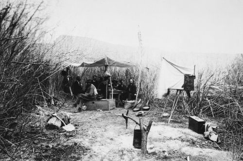 The Dust Bowl: How Human Choices Turned Drought into Disaster in the 1930s 5 First camp of the John Wesley Powell expedition, in the willows, Green River, Wyoming, 1871