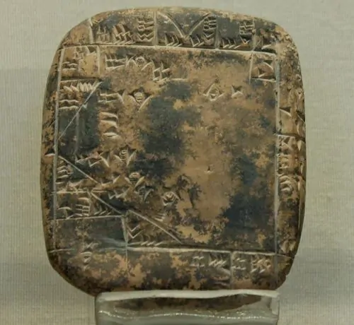 Ancient Sumer and the Salt Disaster That Weakened the First Cities 9 Tablet with a field plan, Umma, Ur III