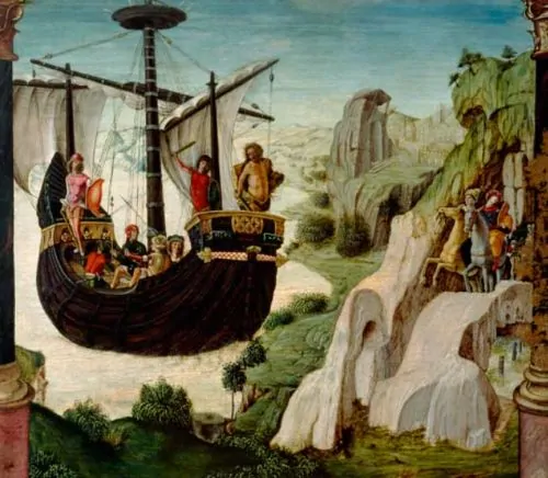 Argos and the American Republic: Classical Mythology in Thomas Jefferson’s Vision 10 Escape of the Argonauts from Colchis (c. 1500–1530), painting by Lorenzo Costa