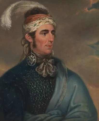 Portrait of John Norton (Teyoninhokarawen)