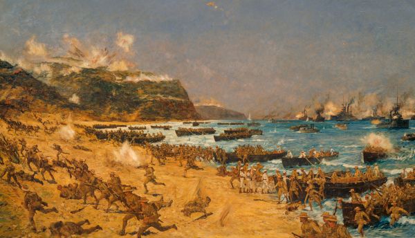 Mythology and the Two World Wars: From Ancient Heroes to Nazi Racial Myth 8 Landing at Gallipoli, April 1915