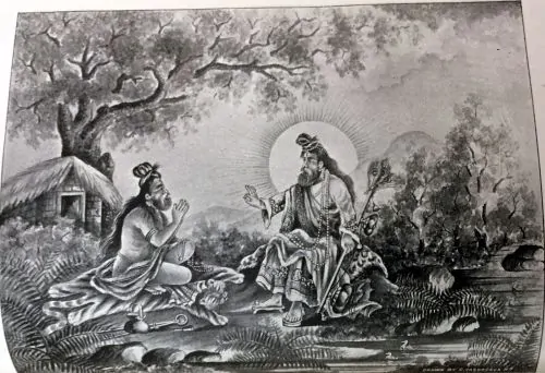 Narada meets Vyasa