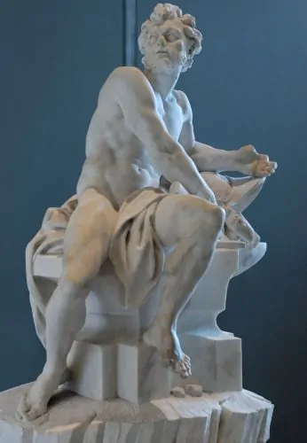 Hephaestus at the Forge by Guillaume Coustou the Younger