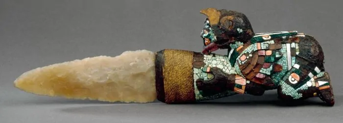 The mosaic knife in the British Museum