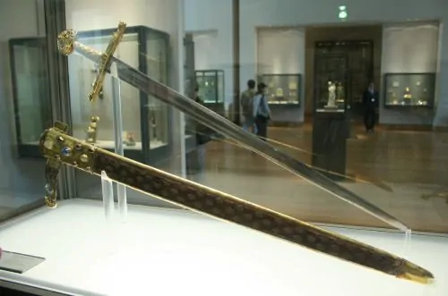 Joyeuse in the Louvre
