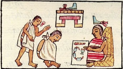 Mapa Quinatzin: Law and Justice in Ancient Mesoamerica 14 An Aztec trial; Florentine Codex, Book 8