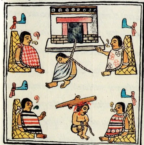 Mapa Quinatzin: Law and Justice in Ancient Mesoamerica 16 Justice Aztec-style; Florentine Codex, Book 8