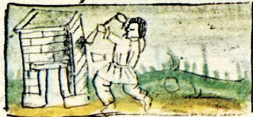 Mapa Quinatzin: Law and Justice in Ancient Mesoamerica 17 An Aztec thief; Florentine Codex, Book 10