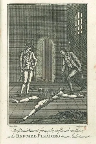 The press punishment for those who refuse to plead
