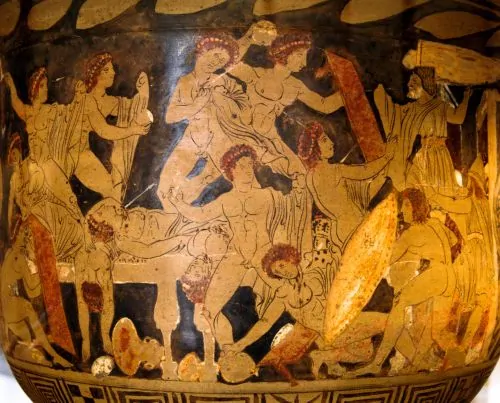 Theoclymenus' vision of the slaughter of the suitors of Penelope