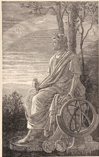 A 19th century artist's impression of Hipparchus