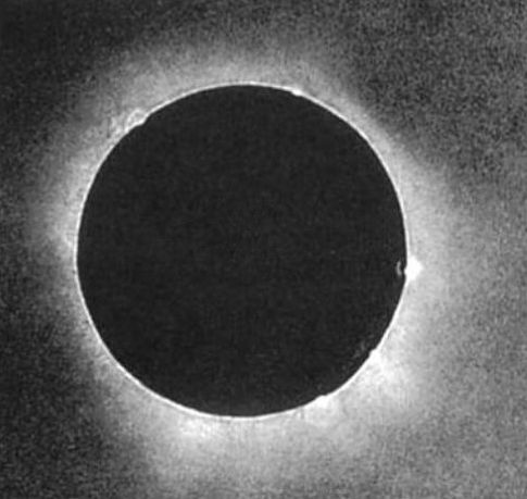Total solar eclipse of July 28, 1851, from Königsberg, Prussia
