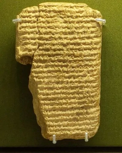 Copy of the "Zakûtu Treaty", 669 BCE