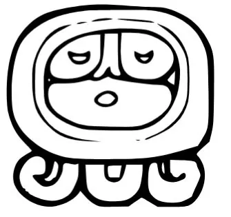 Protecting the Sacred Center: Rulers and Political Security in Ancient Mesoamerica 10 Logogram for the 20th named-day of the Tzolkin Maya calendar cycle, k’uhul ajaw (this version is typical of many monumental inscriptions)