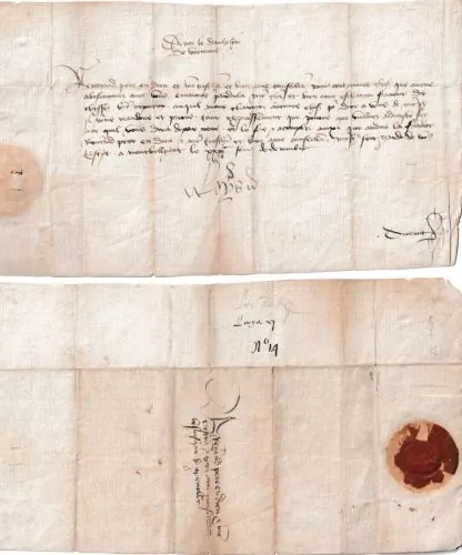 The King Who Needed to Know: Louis XI and the Making of a Medieval Information State 7 Letter by Louis XI as Dauphin to the Bishop of Grenoble; Montbeliard, 30 December 1444