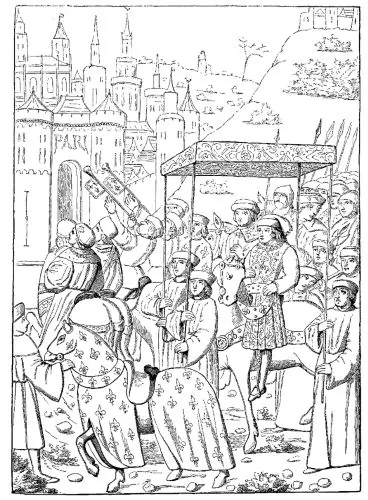 The King Who Needed to Know: Louis XI and the Making of a Medieval Information State 8 The Entry of Louis XI into Paris. โ Facsimile of a Miniature in the "Chroniques" of Monstrelet, Manuscript of the Fifteenth Century