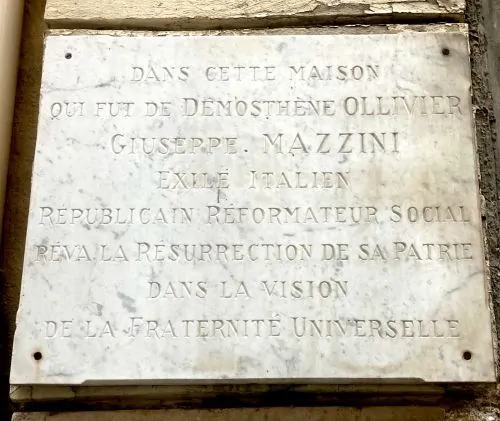 Mazzini in Marseilles: In 1831, Mazzini went to Marseille, where he became a popular figure among the Italian exiles.