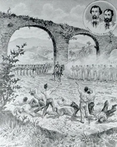 Execution of the Bandieras