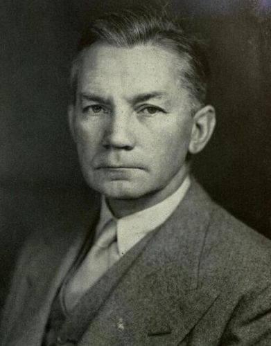 Official portrait of Secretary of Defense James Forrestal, c. 1948
