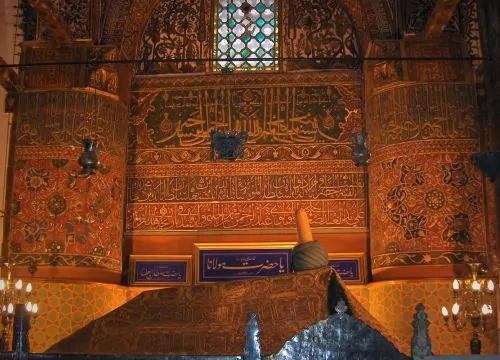 Rumi's tomb in Konya, Turkey