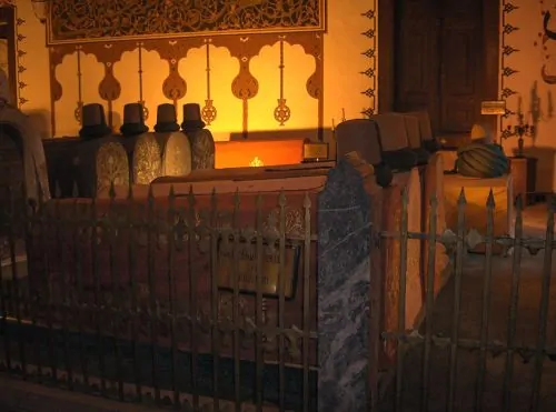 usam al-Din Chalabi's tomb in Konya, Turkey